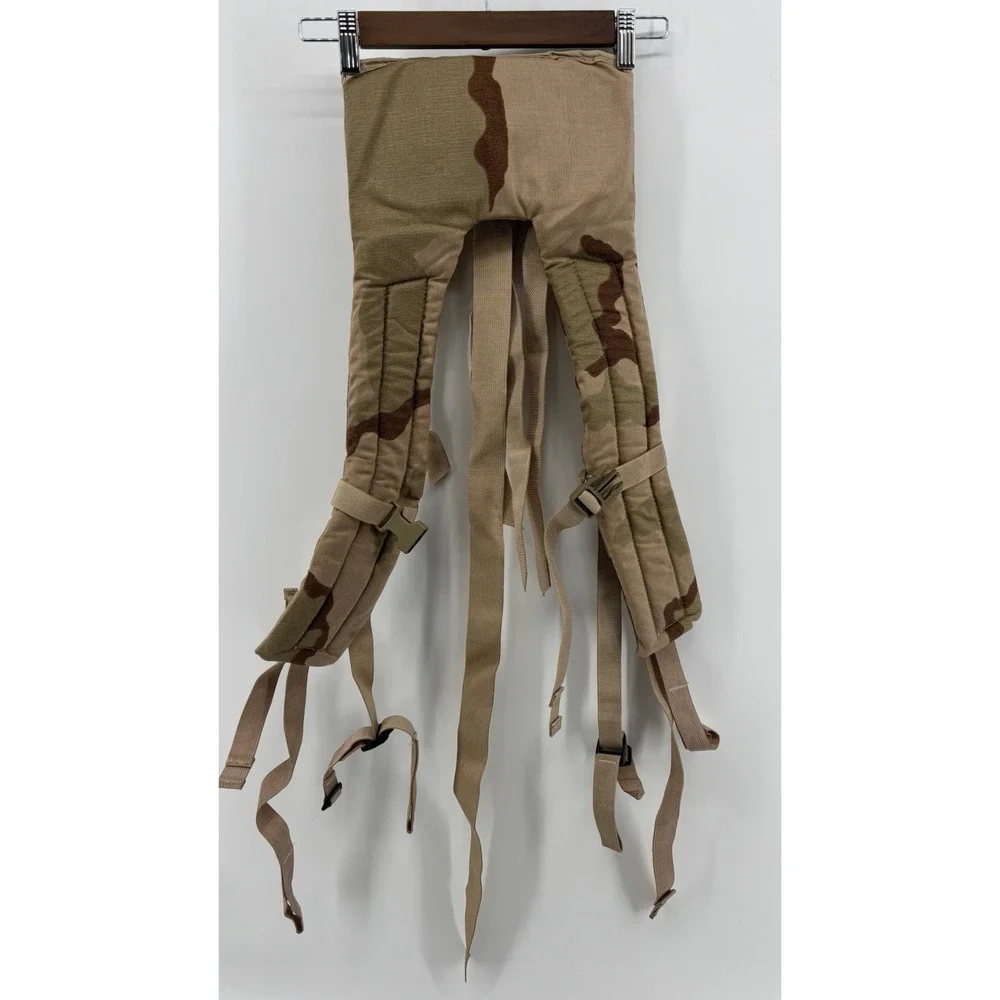 Molle II Shoulder Straps Backpack Rucksack Desert Tan Camo NSN 8465-01-491-7513